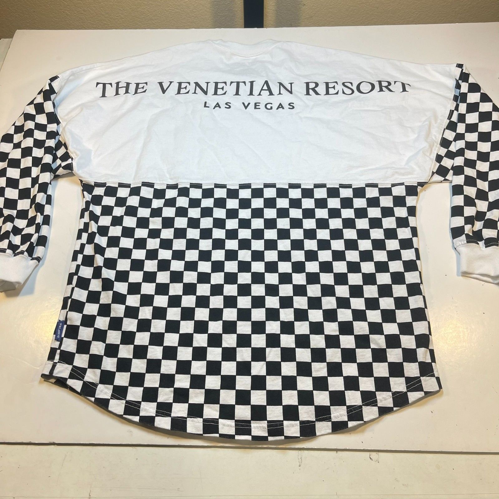 Ventetian Resort Las Vegas Hotel & Casino Checkered Spirit Jersey Unisex S